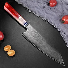 Load image into Gallery viewer, Japanese Damascus Steel Chef&#39;s Knife
